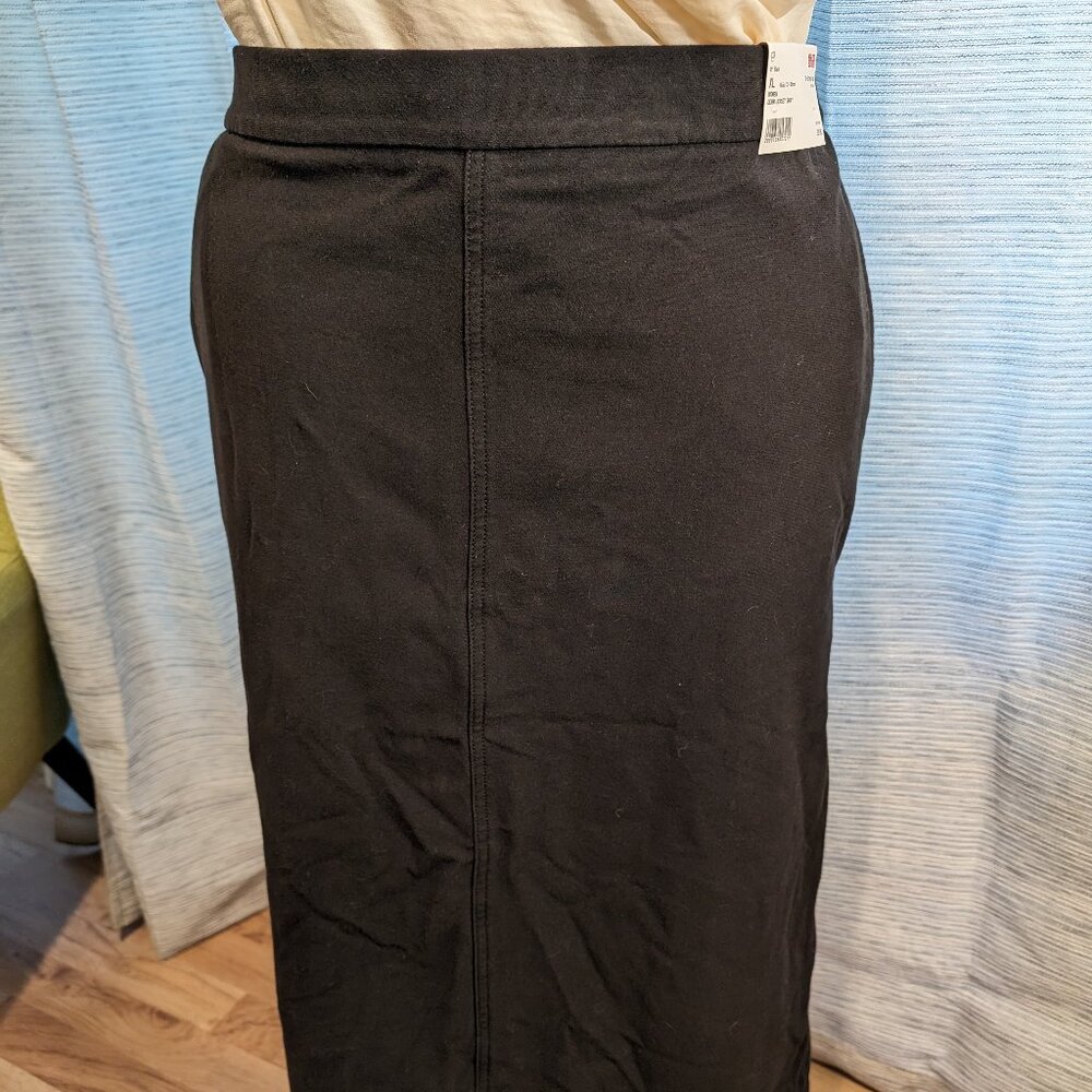 Denim Jersey Skirt - NWT - Uniqlo - Size XL